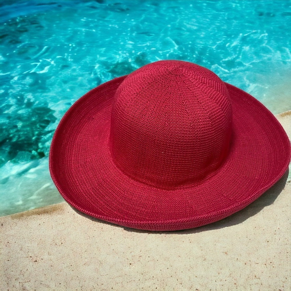 SCALA Collection Pink Beach Hat